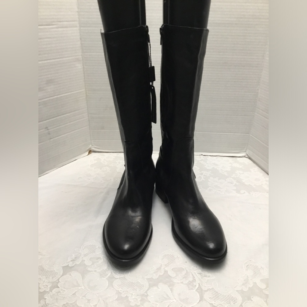 Emanuele Crasto Elegant Black Heeled Boots
